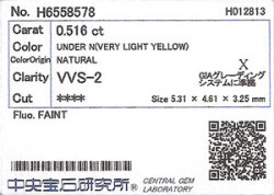 中央宝石研究所ソーティング画像