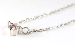 ハートシェイプダイヤモンド・ペンダントネックレス画像