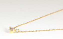 ハートシェイプダイヤモンド・ペンダントネックレス画像