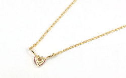 ハートシェイプダイヤモンド・ペンダントネックレス画像