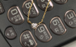 ハートシェイプダイヤモンド・ペンダントネックレス画像