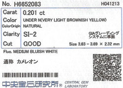 カメレオンダイヤモンド　ソーティング　画像