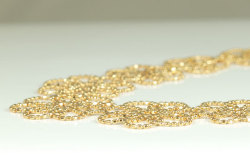 イエロームーンストーン・キャッツアイK18YGペンダントネックレス