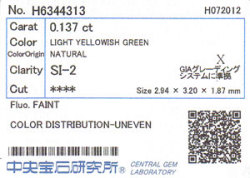 中央宝石研究所ソーティング