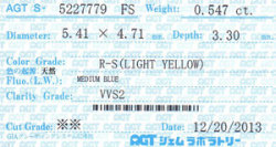 AGTジェムラボラトリーソーティング画像