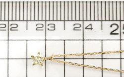 スターカット(星型)ダイヤモンド・ペンダントネックレス画像