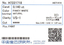 中央宝石研究所ソーティング画像