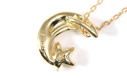 スターカット(星型)ダイヤモンド・ペンダントネックレス画像