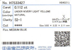 スターカット(星型)ダイヤモンド・片耳用ピアス画像